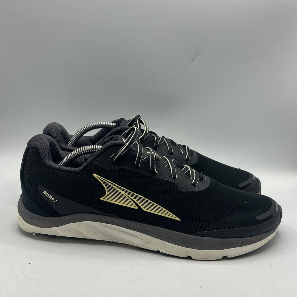 Altra Mens Rivera 2 AL0A547G000 Black Running Shoes Sneakers Size 11